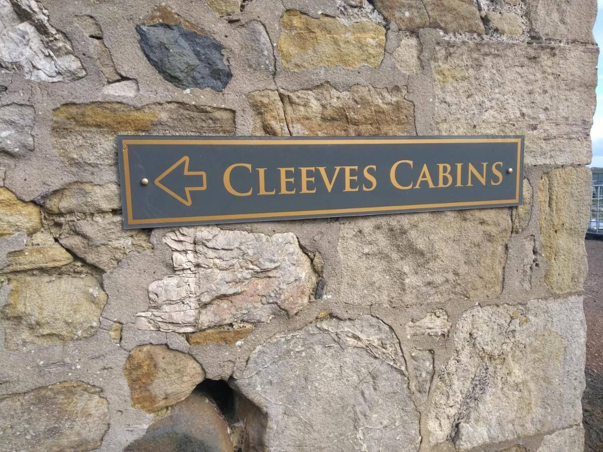 Dalry  Cleeves Cabins Ailsa Luxury Lodge With Hot Tub מראה חיצוני תמונה