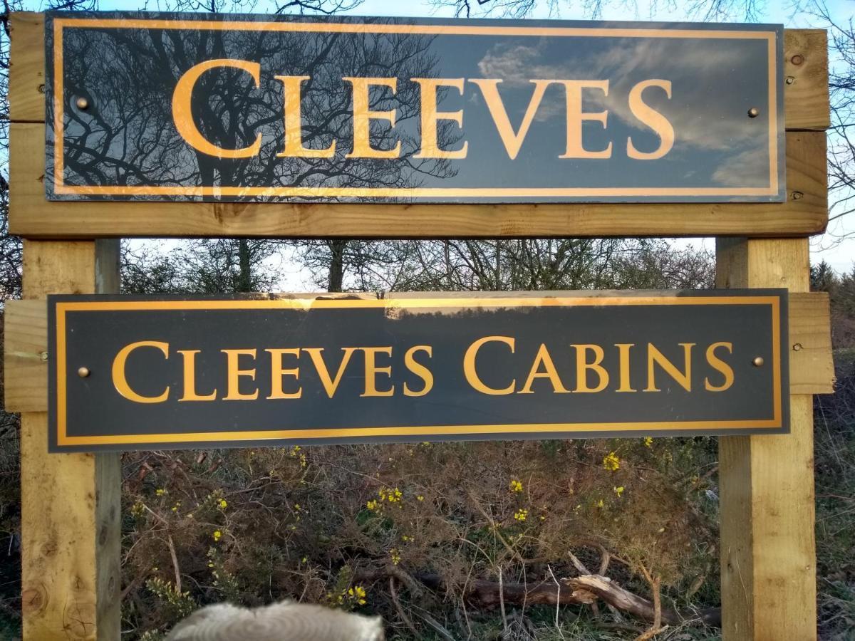Dalry  Cleeves Cabins Ailsa Luxury Lodge With Hot Tub מראה חיצוני תמונה